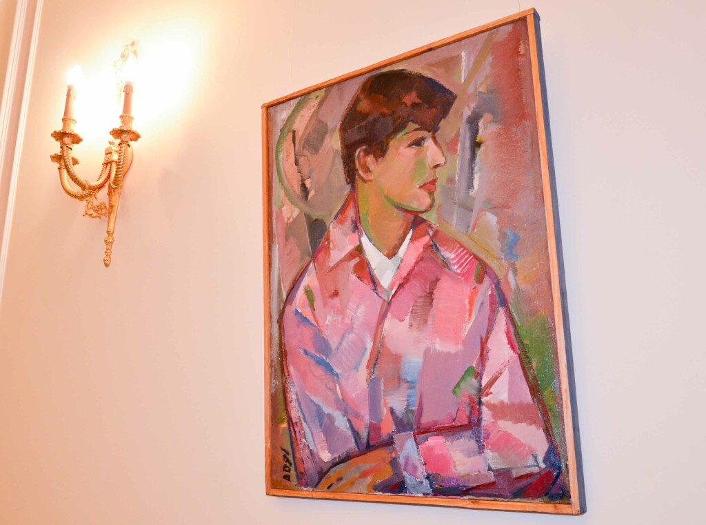 Портрет Павла Давыдова (студента). 1987