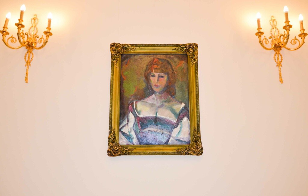 Портрет жены Людмилы Давыдовой. 1986
